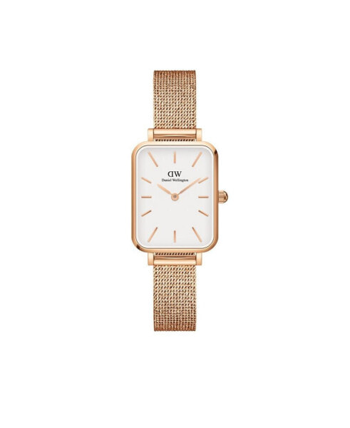 Women's Quadro Melrose Rose Gold-Tone Stainless Steel Watch 20 x 26mm