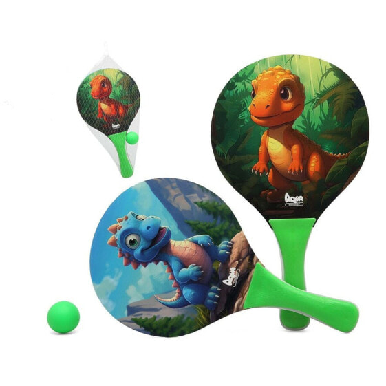 Racquet Set de playa Dinosaurs