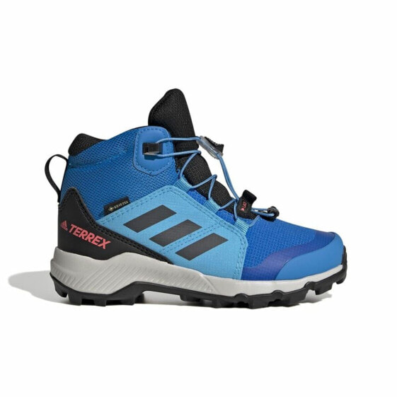 Children's Mountain Boots Adidas Terrex Mid Blue