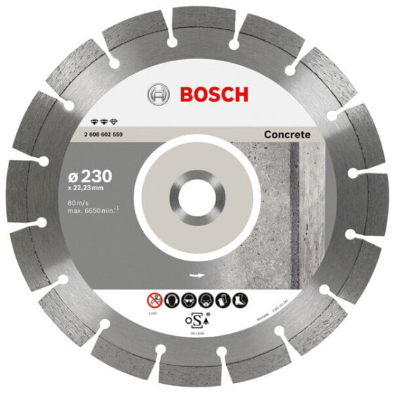 Bosch Diamond Shield 125x22 SEG бетон