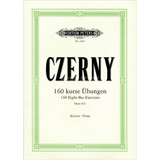 Edition Peters Czerny: 160 Eight-Bar Exercises op. 821