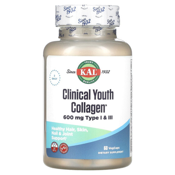 Clinical Youth Collagen, 60 VegCaps