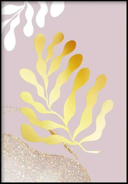 Goldene Blätter Poster