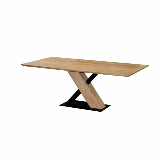 Обеденный стол DKD Home Decor Натуральный Металл древесина акации 200 x 100 x 76 cm