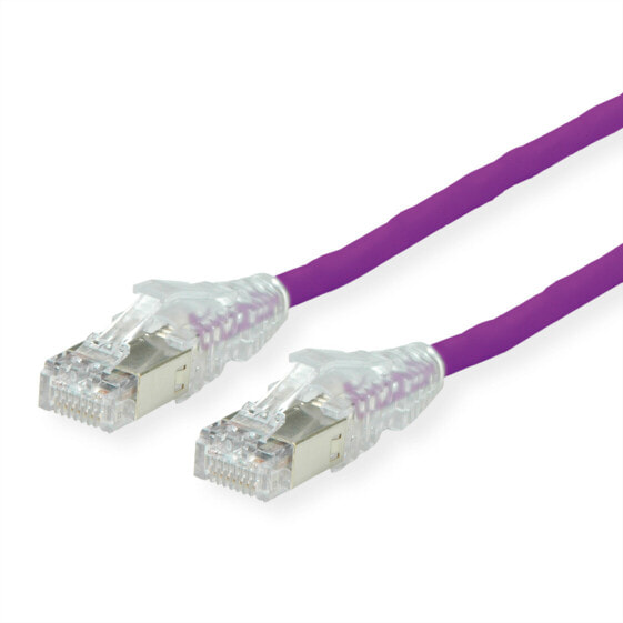 ROTRONIC-SECOMP KAT.6A H AMP v2 violett 7.5m Dätwyler CU 7702 flex LS0H v2 - Cable - Network
