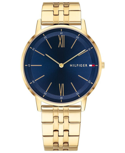 Часы Tommy Hilfiger Gold-Tone Watch 40mm