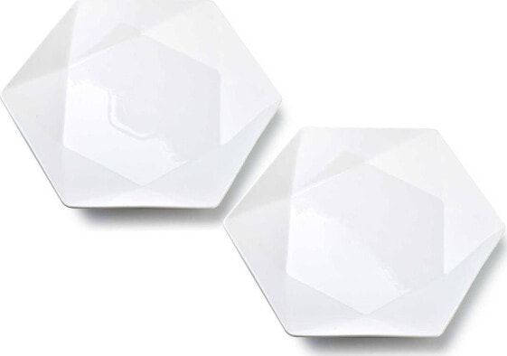 Тарелки плоские Affek Design RALPH WHITE 32,5см x 28,5см x h3см