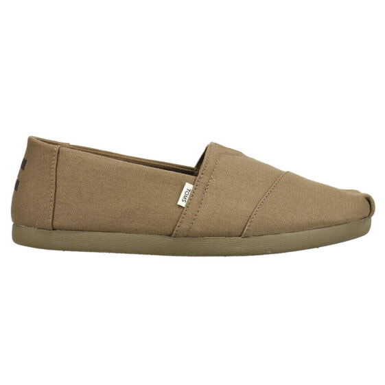 TOMS Alpargata Slip On Mens Green Casual Shoes 10015894T
