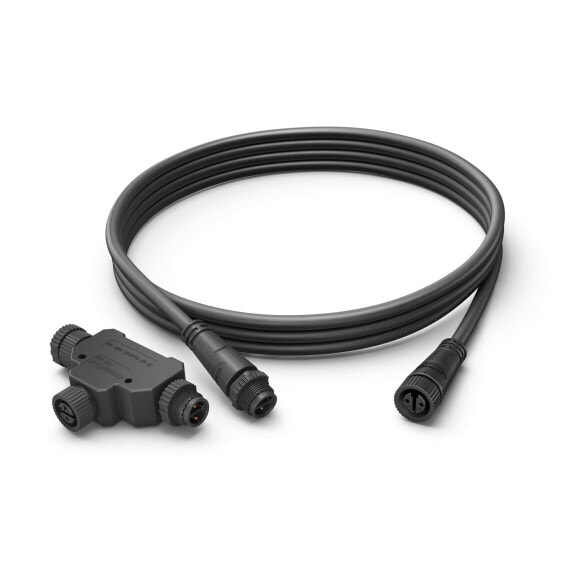 Signify Philips Outdoor cable extension 2.5 m - Extension cord - Black - Synthetics - Philips - Backyard - IP67