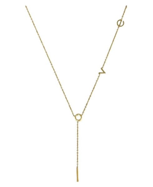 Accessory Concierge women's Love Y-Chain Necklace