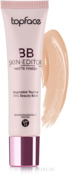 BB Gesichtscreme mit mattem Finish - TopFace BB Skin-Editor Matte Finish 002