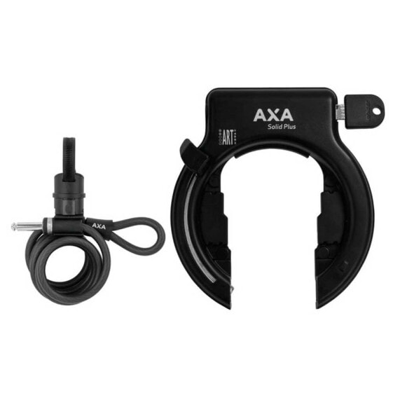 AXA Solid Plus Frame Lock With Chain