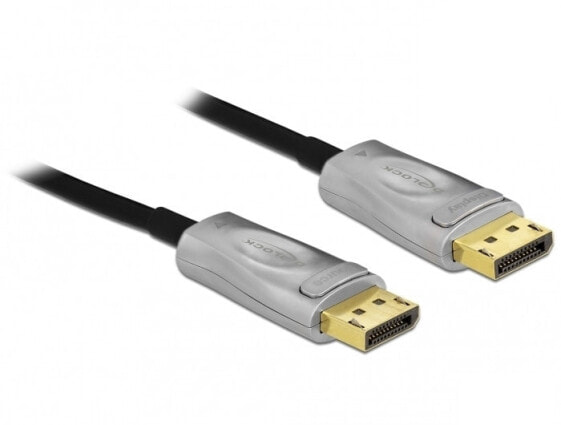 Delock 85887 - 20 m - DisplayPort - DisplayPort - Male - Male - 7680 x 4320 pixels