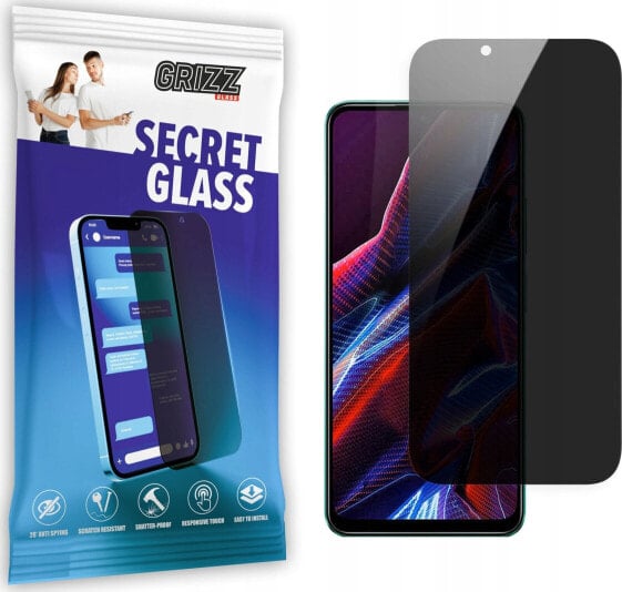 GrizzGlass Szkło prywatyzujące GrizzGlass SecretGlass Xiaomi POCO X4 Pro