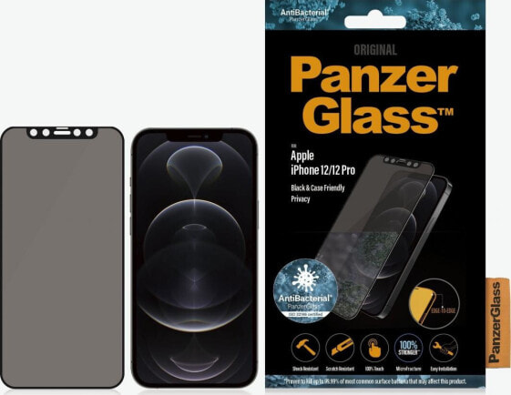 Защитное стекло PanzerGlass Privacy iPhone 12/12 Pro