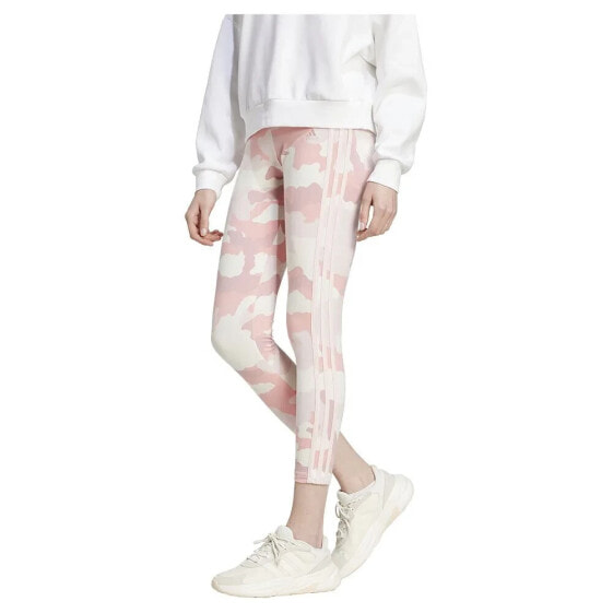 ADIDAS Essentials 3 Stripes Camo Print 7/8 leggings