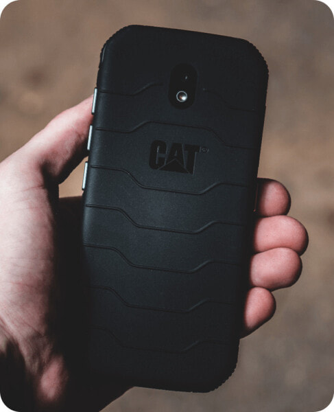 CAT S42 H+ - 14 cm (5.5") - 3 GB - 32 GB - 13 MP - Android 10.0 - Black