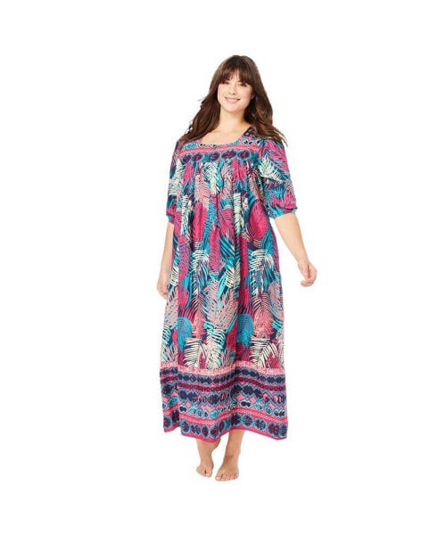 Plus Size Only Necessities Print Lounger