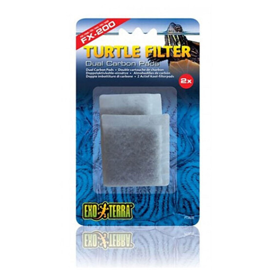 EXO TERRA Turtle Filter FX200 carbon pads 2 units