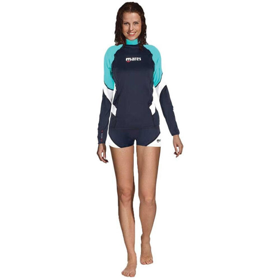 MARES Rash Guard Loose Fit She Dives Long Sleeve T-Shirt Woman