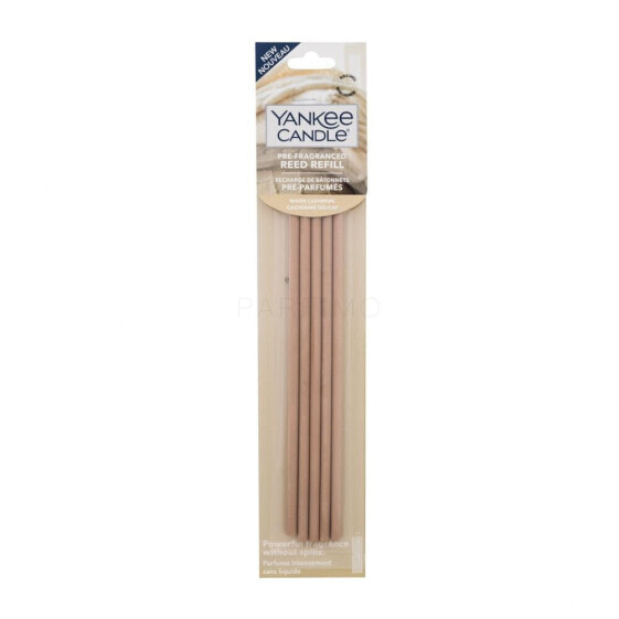 Yankee Candle Warm Cashmere Pre-Fragranced Reed Refill 5 St. raumspray und diffuser unisex