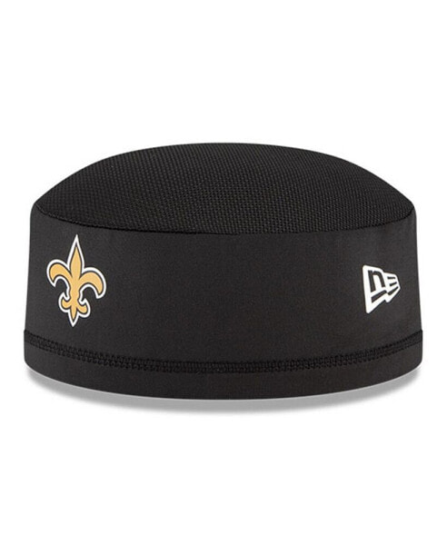 Men's Black New Orleans Saints NFL Training Skully Cap