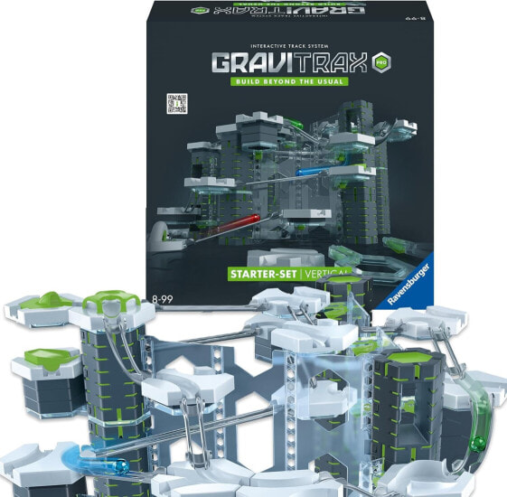 Ravensburger GraviTrax PRO Vertical Starter Set 22426 - GraviTrax Starter Set for Your Marble Run - Marble Run and Construction Toy from 8 Years, Can Be Played Alone