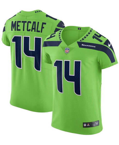 Men's DK Metcalf Neon Green Seattle Seahawks Alternate Vapor Elite Player Jersey