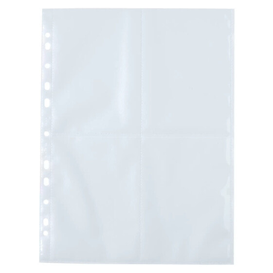 HERMA Pockets for postcards - transparent film 10 pcs. - Transparent - Polypropylene (PP) - 100 x 150 mm - 235 mm - 312 mm