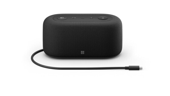 Microsoft Audio Dock - 90 dB - 2-Wege - USB - Schwarz - Tasten - 2,59 cm