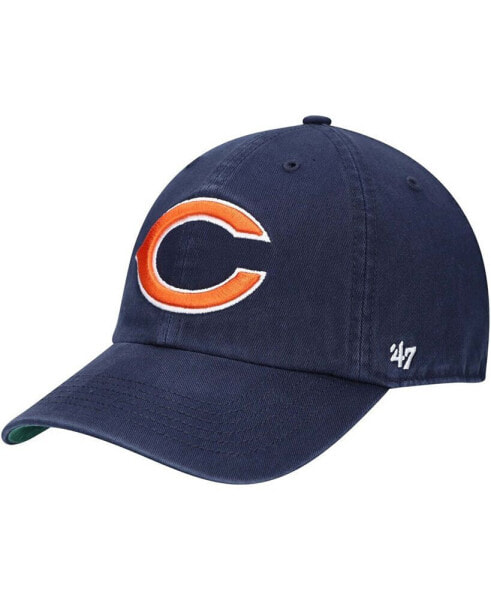 Men's Navy Chicago Bears Franchise Logo Fitted Hat