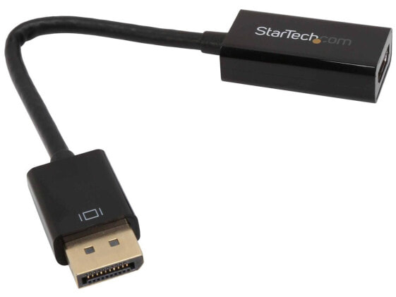 StarTech.com DP2HD4KS DisplayPort to HDMI 4K Audio / Video Converter – DisplayPo