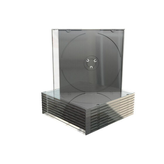 MEDIARANGE BOX21, Jewel case, 1 discs, Black,Transparent, Plastic, 120 mm, 140 mm