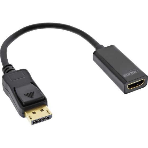 InLine DisplayPort to HDMI Adaptor with Audio - DisplayPort male / HDMI female