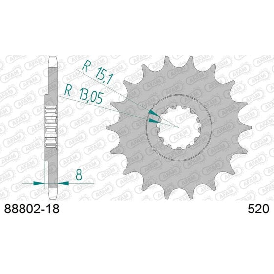 AFAM 88802 front sprocket