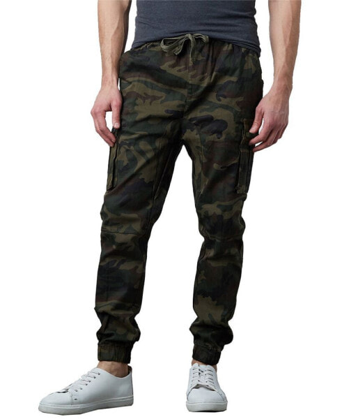 Men's Slim Fit Stretch Cargo Jogger Pants