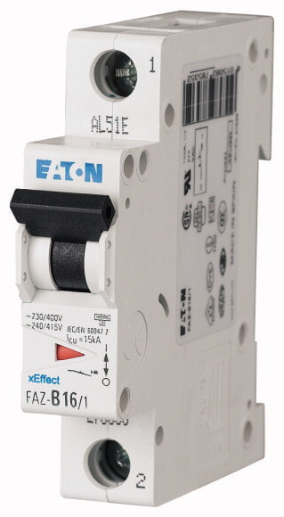 Eaton FAZ-C2/1 - Miniature circuit breaker - Type C
