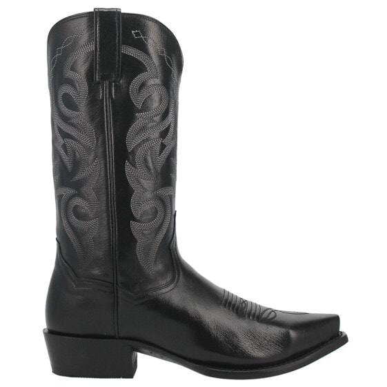 Dan Post Boots Milwaukee Snip Toe Cowboy Mens Black Casual Boots DP2140