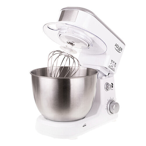 Camry Adler AD 4216 - 4 L - White - Rotary - Knead - Mixing - Stainless steel - 500 W