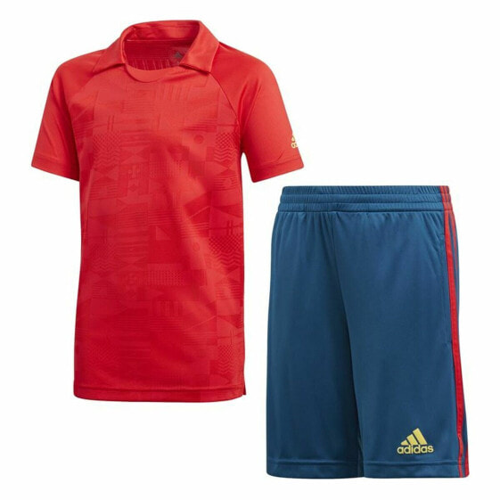 Детский спортивных костюм Adidas Originals Синий Красный