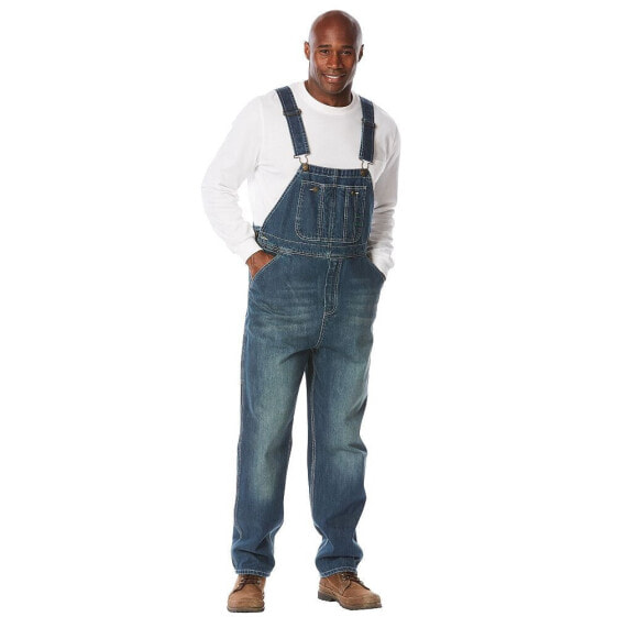 Big & Tall by KingSize Denim Overalls