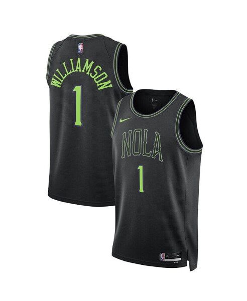 Men's and Women's Zion Williamson Black New Orleans Pelicans 2023/24 Swingman Jersey - City Edition