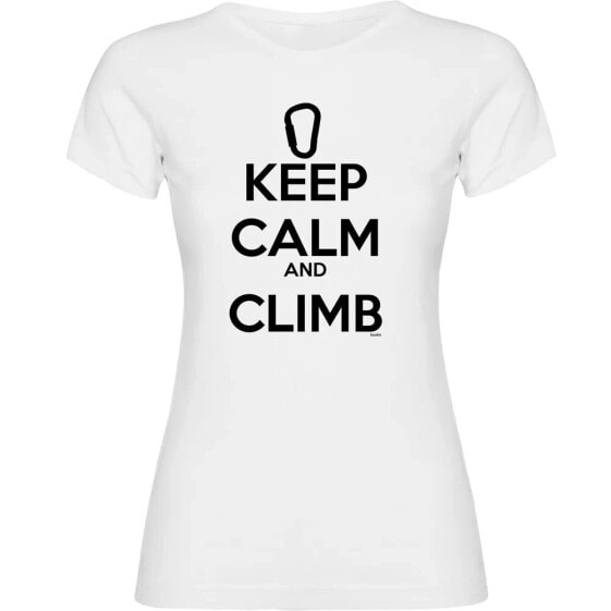 KRUSKIS Keep Calm And Climb short sleeve T-shirt