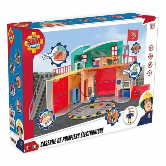 Игровой набор для детей Smoby Caserne de Pompiers Électronique