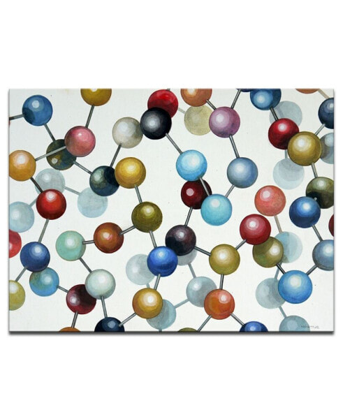 'Molecule' Canvas Wall Art, 20x30"