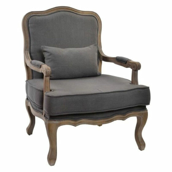 Кресло DKD Home Decor Серый Коричневый Деревянный Пластик 70 x 66 x 94 cm