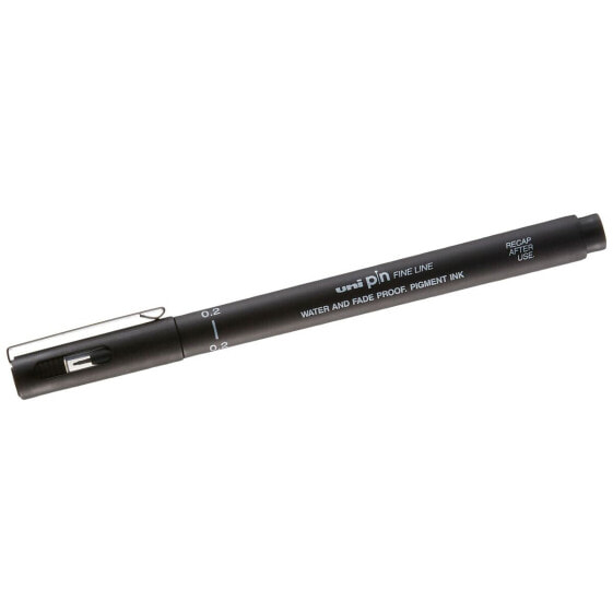 Постоянный маркер Uni-Ball PIN02-200(S) Чёрный 12 Предметы