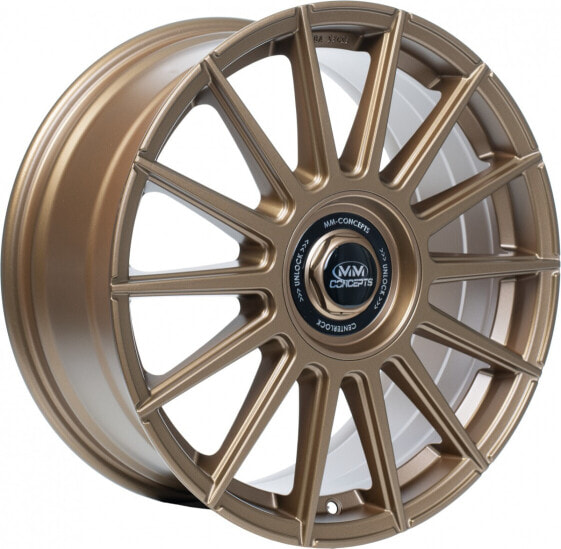 Колесный диск литой MM Wheels MM04 bronze matt 8x18 ET35 - LK5/112 ML72.6