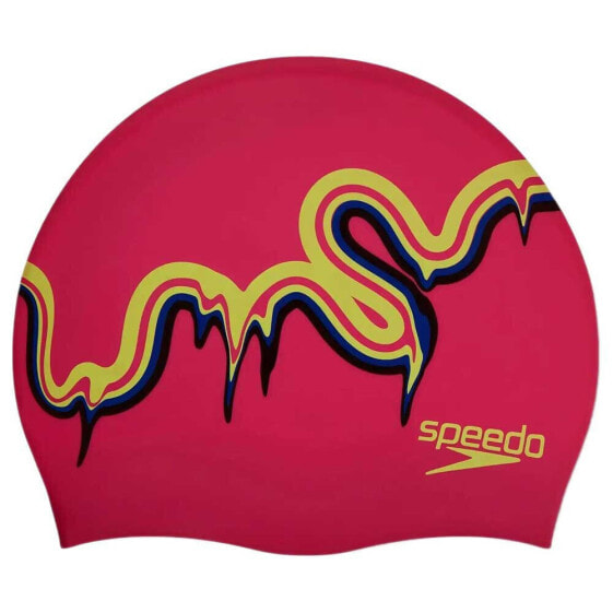 Шапочка для плавания Speedo Junior Printed Silicone Cap