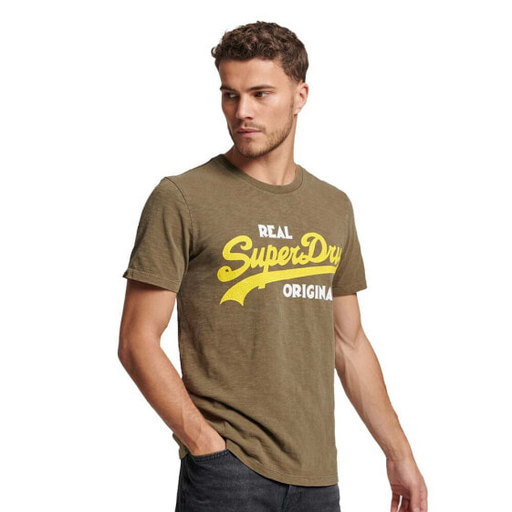 SUPERDRY Vintage Logo Real Original Overdyed short sleeve T-shirt